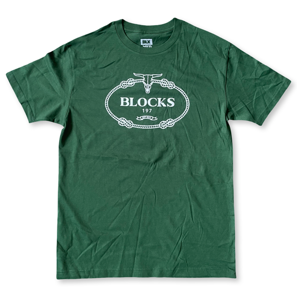 Green Cow Skull Shirt